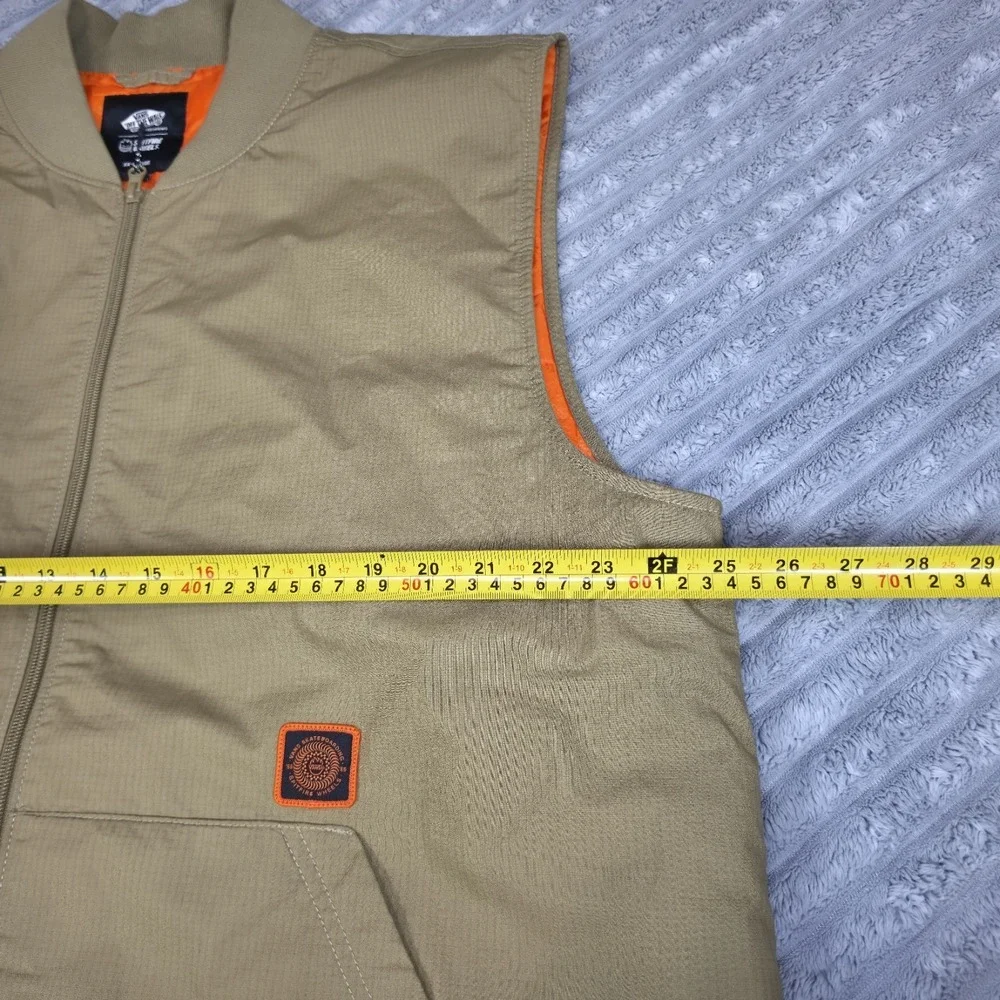 Vans x Spitfire Vest Ripstop Packable Poly-Fill‎ Skateboarding Mens 2XL